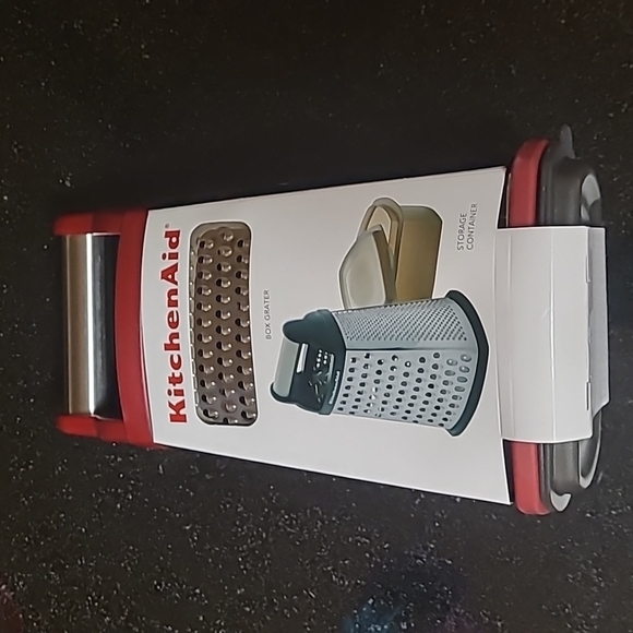 Kitchenaid Box Grater w/Covered Container - Picture 1 of 8